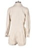 Talula 100% Cotton Chevron-herringbone Ivory Romper Size S - photo 2