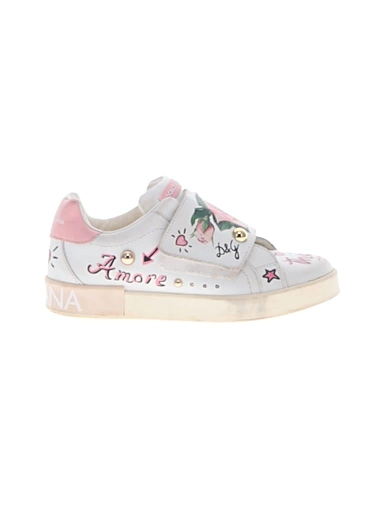 Pre-owned Dolce & Gabbana Kids' Sneakers In White