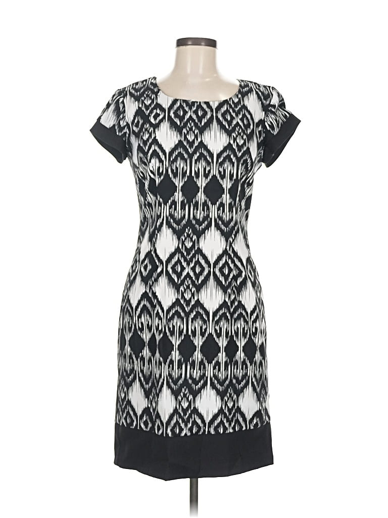 Pre-owned Dressbarn Casual Dress In Gray