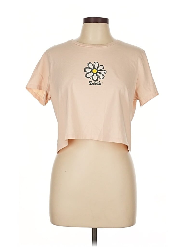 Pre-owned Levi's Short Sleeve T-shirt In Brown