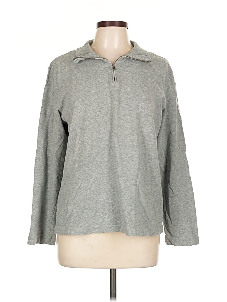Pre-owned Banana Republic Sweatshirt In Gray