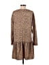 Lush Animal Print Brown Casual Dress Size S - photo 2