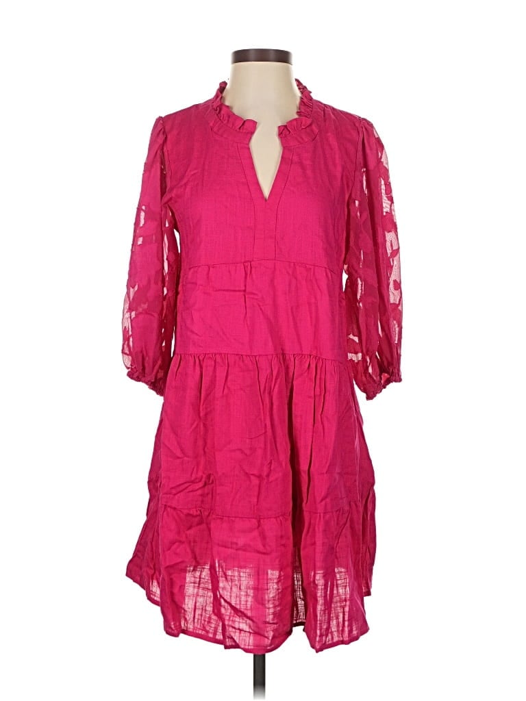 Pre-owned Umgee Casual Dress In Pink