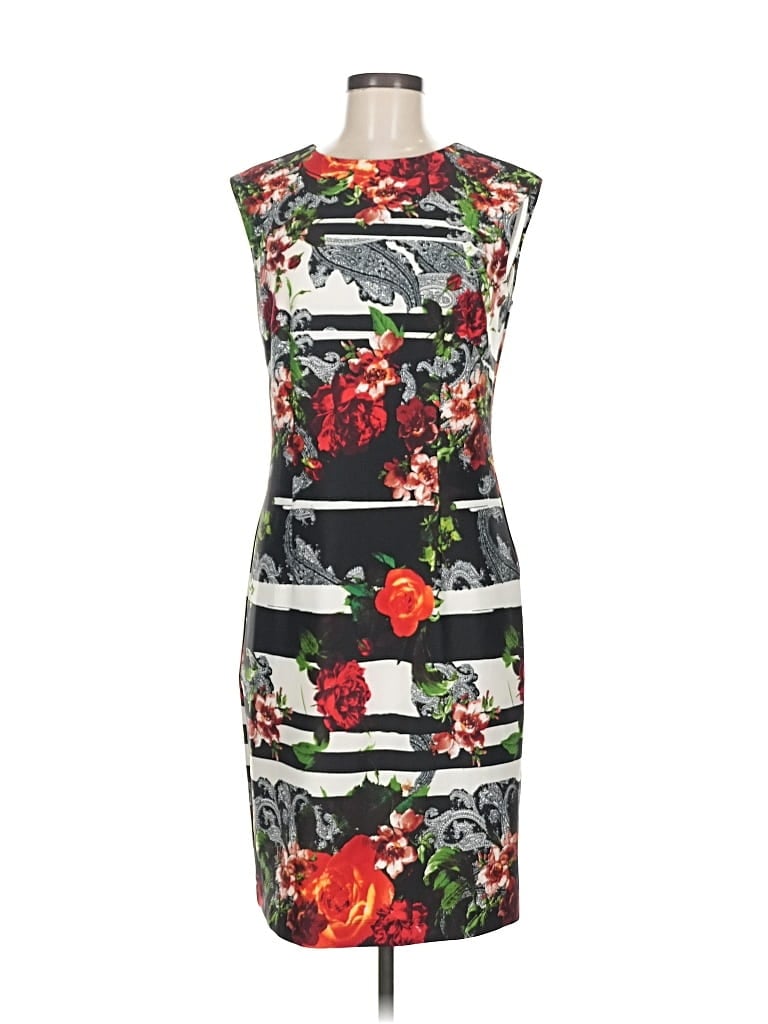 Pre-owned Liz Claiborne Cocktail Dress In Black