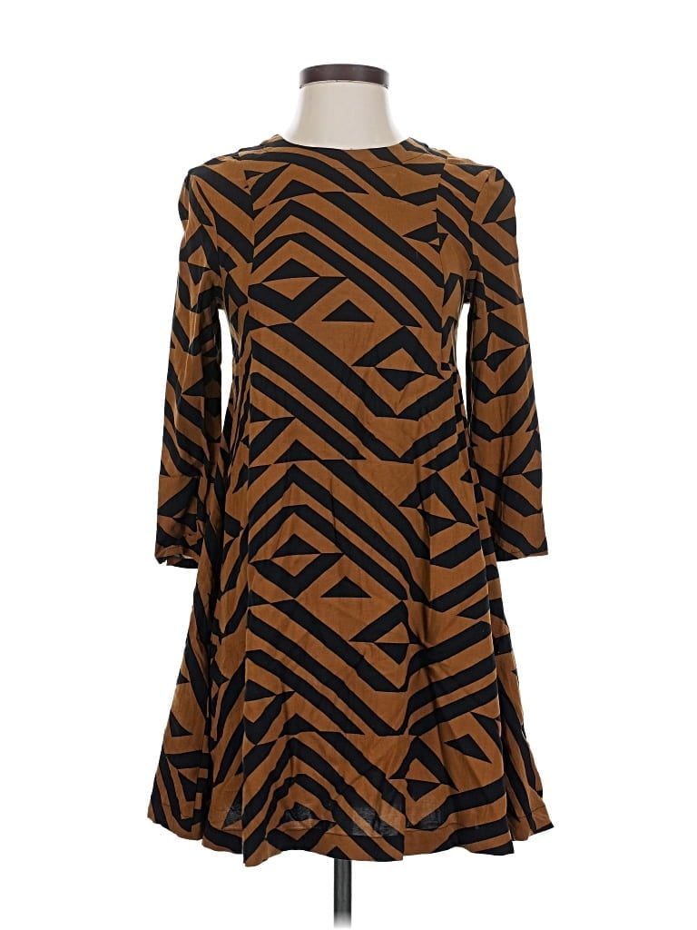 Pre-owned H&m Casual Dress In Brown