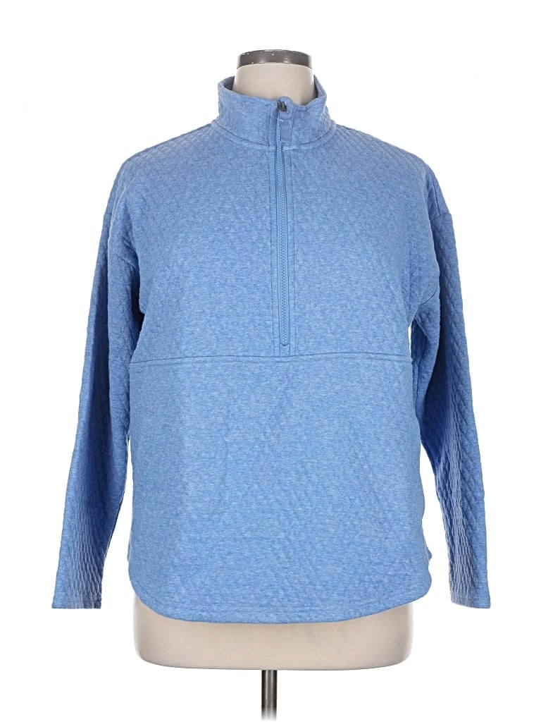 Pre-owned Eddie Bauer Pullover Sweater In Blue
