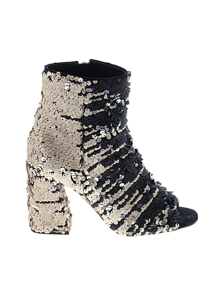 Pre-owned Enzo Angiolini Ankle Boots In Black