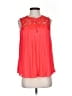 Ted Baker London 100% Polyester Red Sleeveless Blouse Size 2 (0) - photo 1
