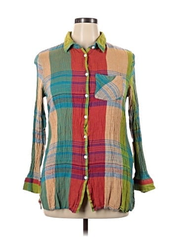 Soft Surroundings Long Sleeve Button-Down Shirt (view 1)
