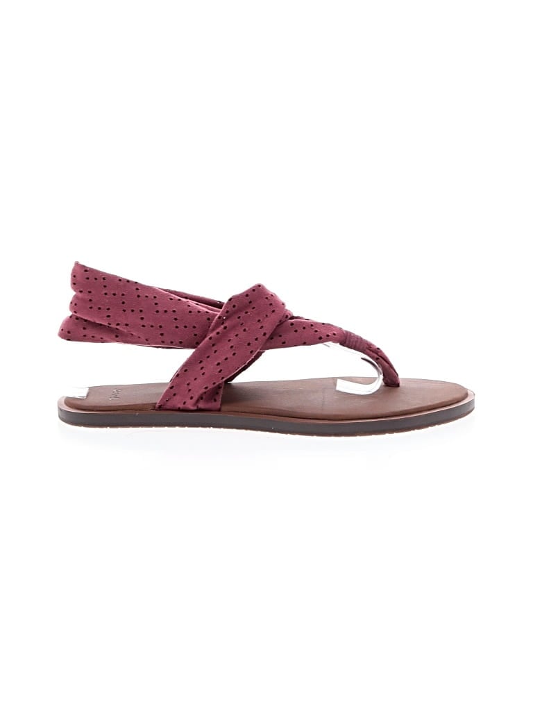 Pre-owned Sanuk Sandals In Pink