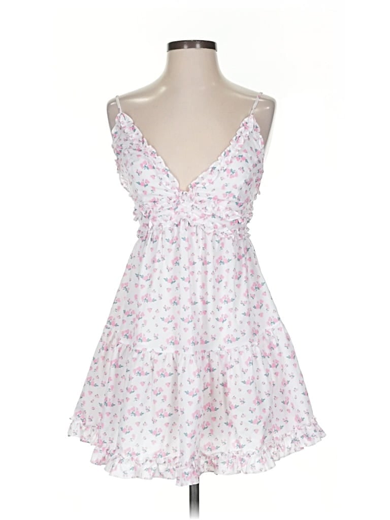 Pre-owned Tiger Mist Casual Dress In White