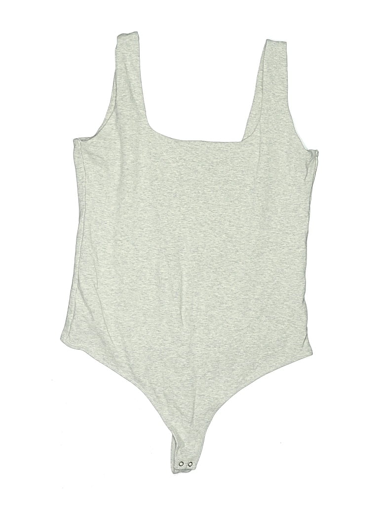 Pre-owned Abercrombie & Fitch Bodysuit In Gray