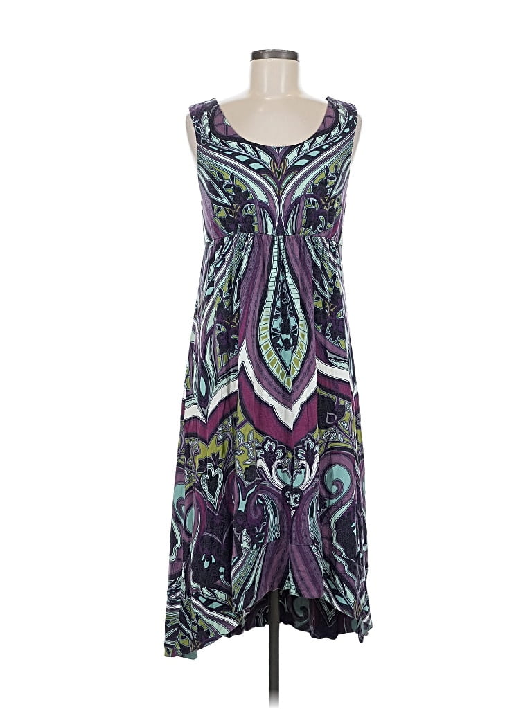 Pre-owned Soma Casual Dress In Purple