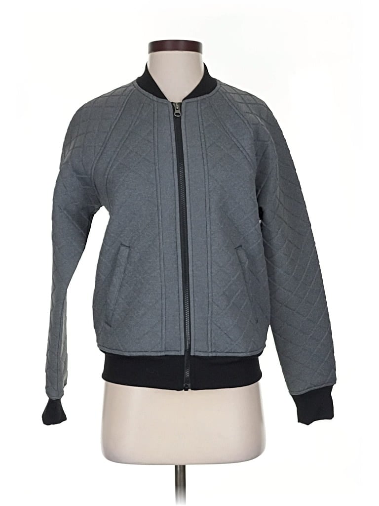 Pre-owned Athleta Jacket In Gray