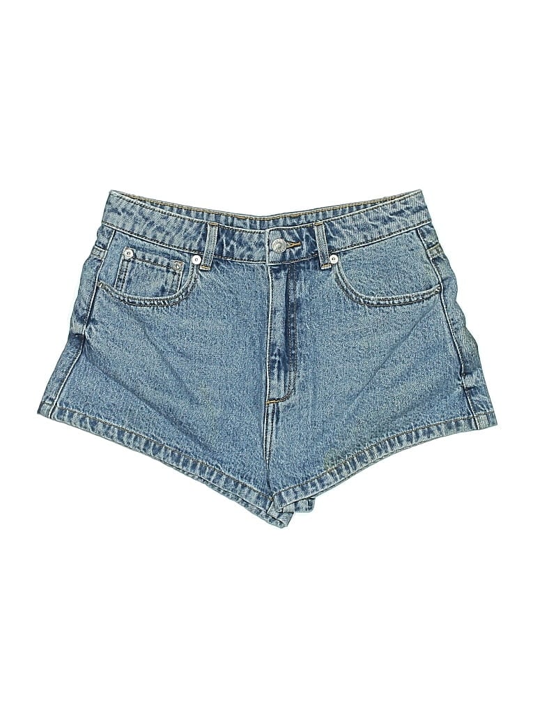 Pre-owned Ser.o.ya Denim Shorts In Blue