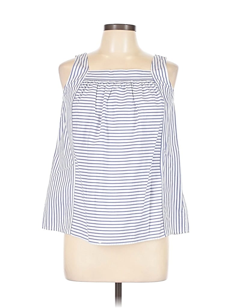 Pre-owned Victoria Beckham For Target Sleeveless Blouse In Blue
