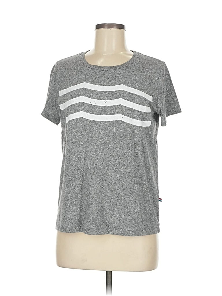 Pre-owned Sol Angeles Short Sleeve T-shirt In Gray