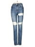 American Eagle Outfitters Hearts Blue Jeans Size 00 - photo 1