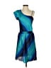 Trixxi 100% Polyester Graphic Blue Cocktail Dress Size S - photo 1