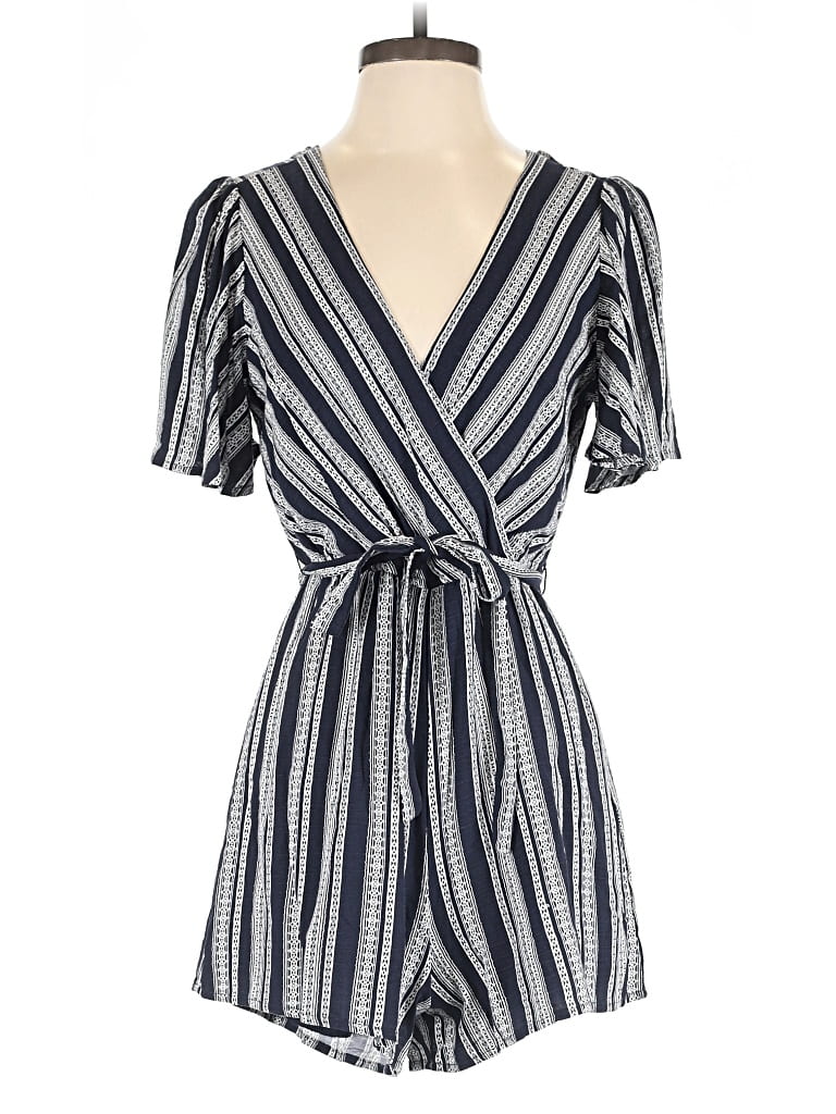 Pre-owned Trixxi Romper In Blue