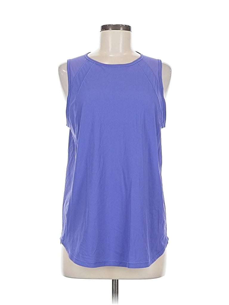 Pre-owned Lululemon Athletica Active Tank Top In Purple