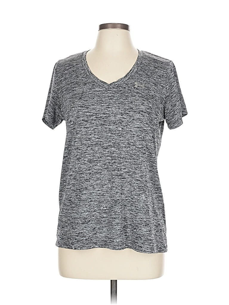 Pre-owned Under Armour Active T-shirt In Gray