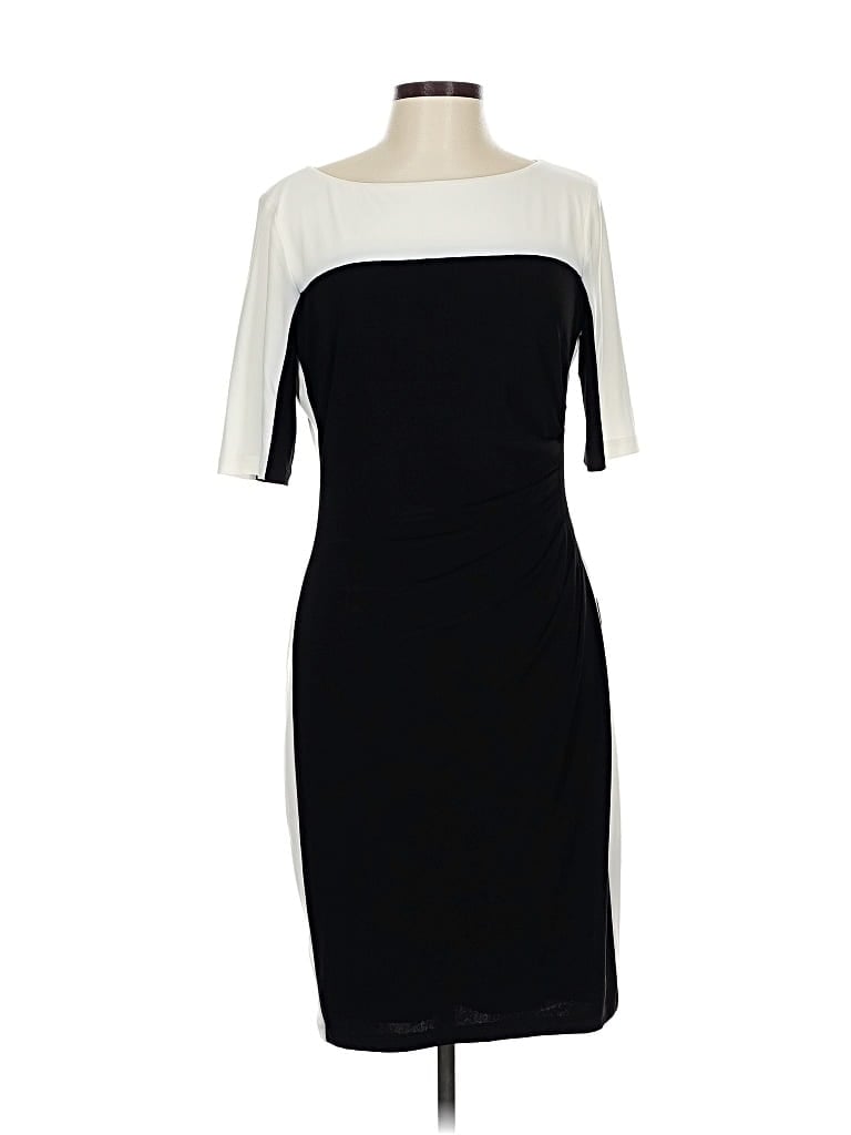 Pre-owned Chaps Cocktail Dress In Black