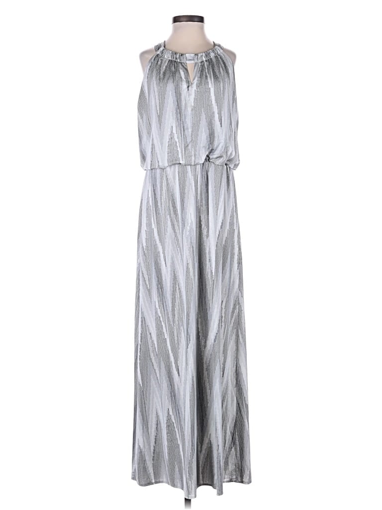Pre-owned Chico's Casual Dress In Silver