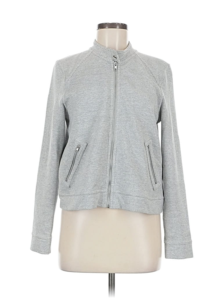 Pre-owned Banana Republic Factory Store Cardigan Sweater In Gray