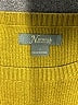 Natural Reflections Gold Pullover Sweater Size S - photo 7