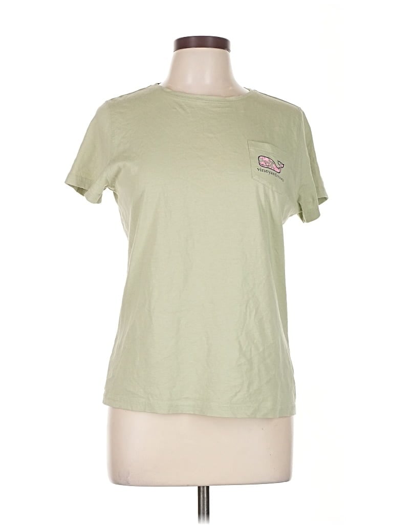 Pre-owned Vineyard Vines Short Sleeve T-shirt In Green