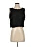 Sara Boo 100% Polyester Black Sleeveless Blouse Size S (estimated) - photo 1