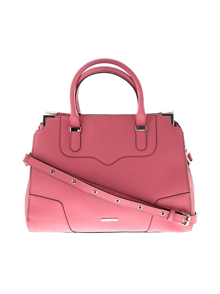 Pre-owned Rebecca Minkoff Leather Satchel In Pink