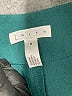 Leith 100% Polyester Color Block Teal Casual Pants Size M - photo 3