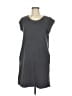 Neiman Marcus Solid Gray Casual Dress Size M - photo 1