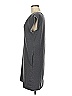 Neiman Marcus Solid Gray Casual Dress Size M - photo 5
