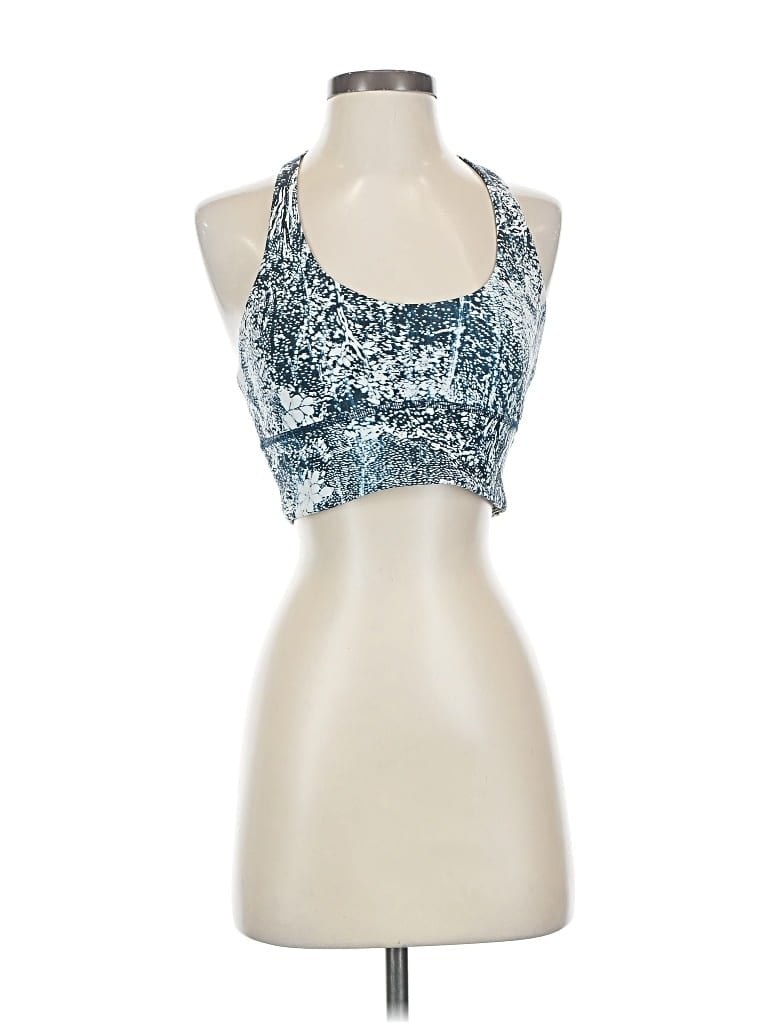 Pre-owned Lululemon Athletica Tank Top White Halter Neckline Tops