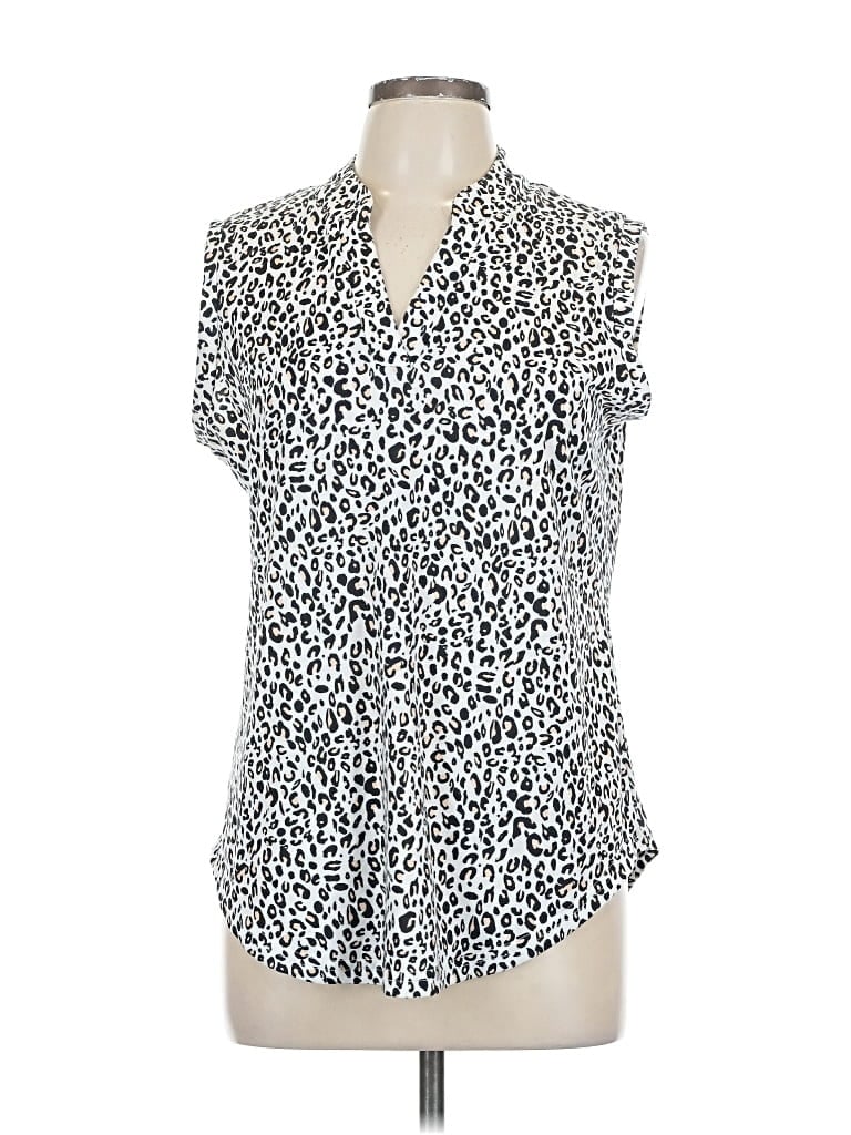 Pre-owned Halife Short Sleeve Turtleneck In Silver