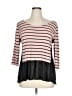 Assorted Brands Pink 3/4 Sleeve Top Size 1X - photo 1