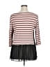 Assorted Brands Pink 3/4 Sleeve Top Size 1X - photo 2