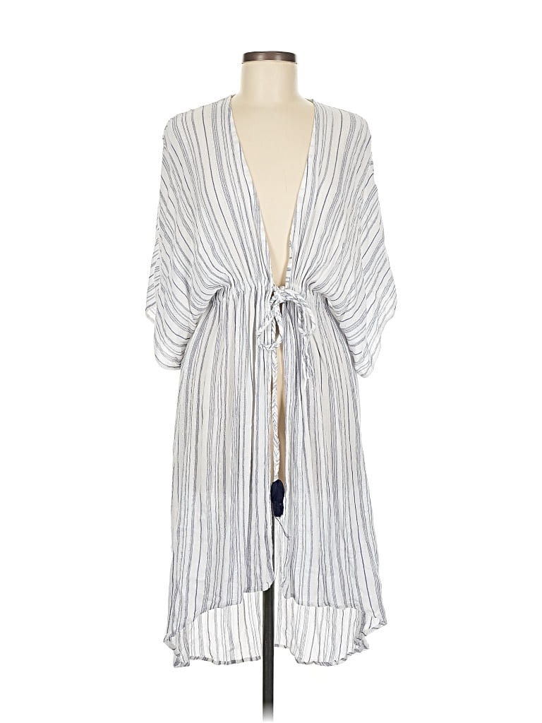 Pre-owned Blue Island Casual Dress In Silver