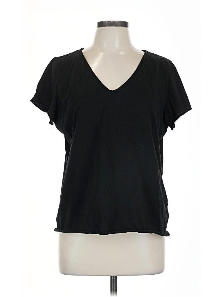 Pre-owned Allsaints Short Sleeve T-shirt In Black