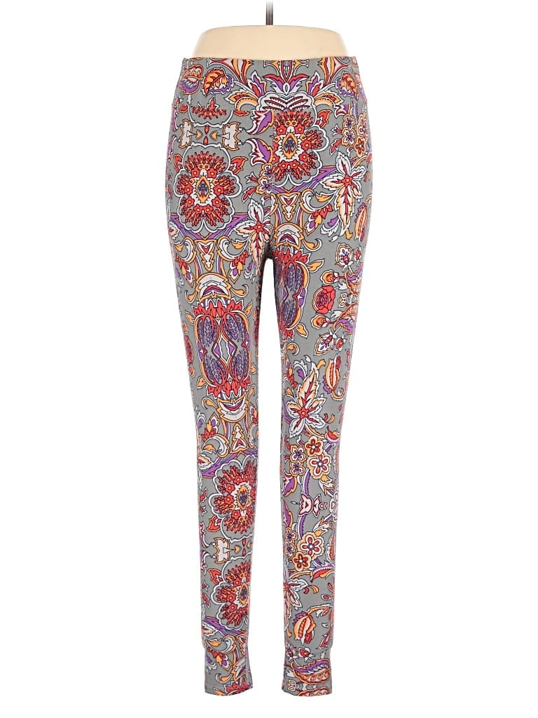 Pre-owned Lularoe Leggings In Red