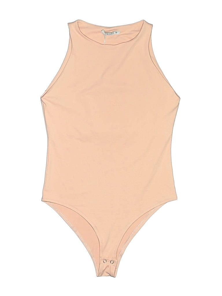 Pre-owned Reoria Bodysuit In Brown