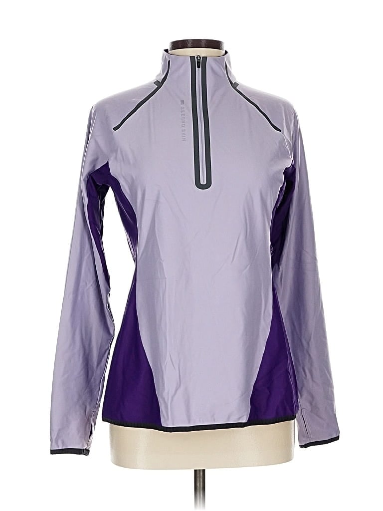 Pre-owned Second Skin Track Jacket In Purple