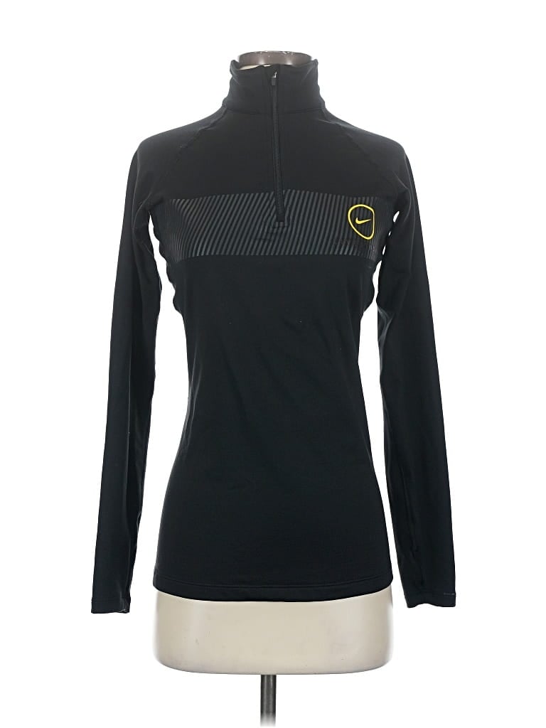 Pre-owned Nike Active T-shirt In Black