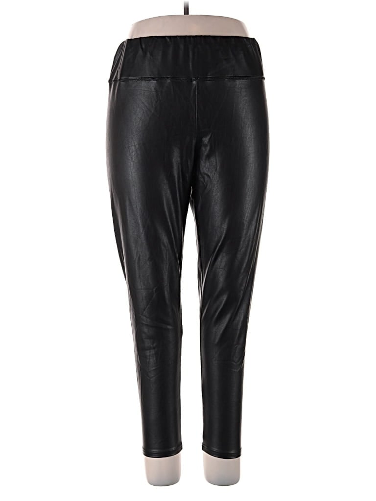 Pre-owned Scoop Active Pants In Black