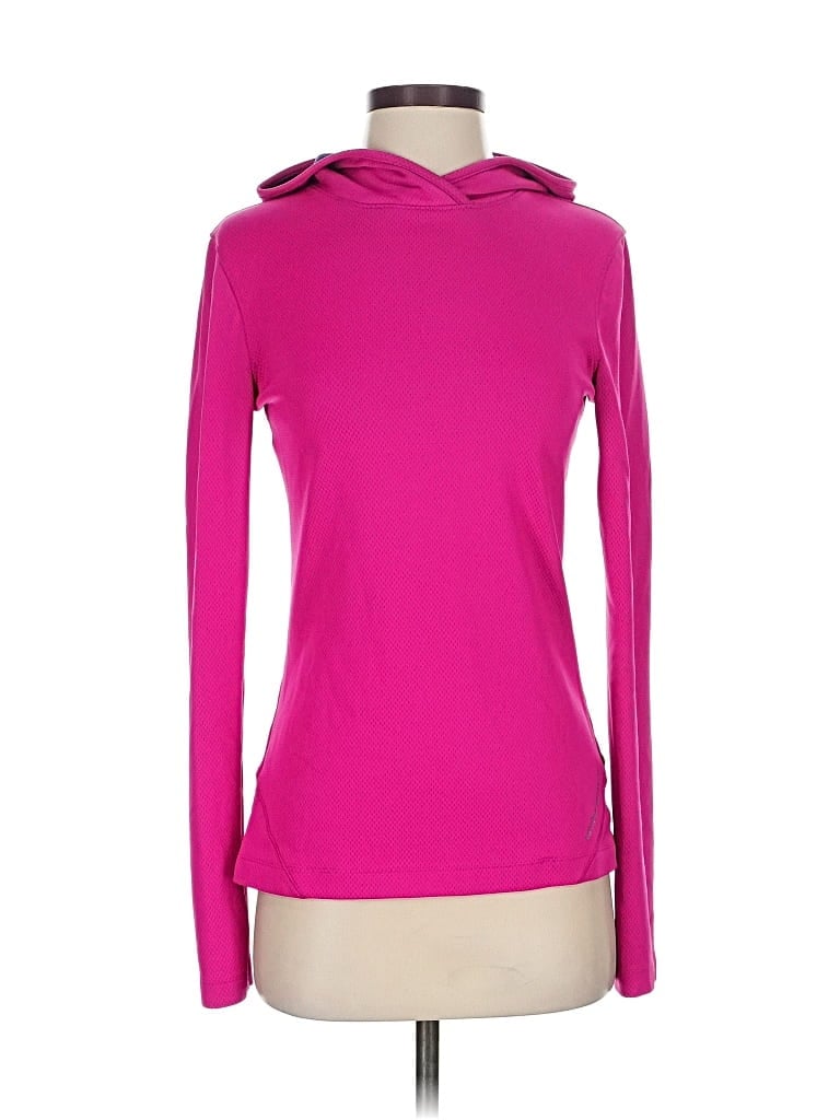 Pre-owned Under Armour Pullover Hoodie In Pink