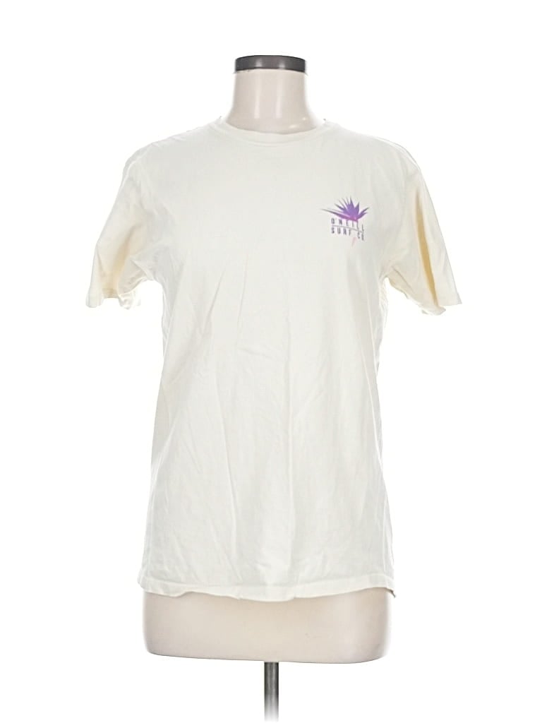 Pre-owned O'neill Short Sleeve T-shirt In White