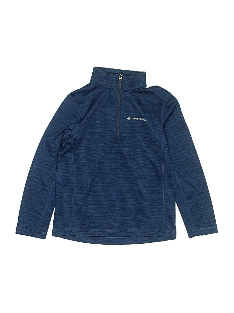 Pre-owned Vineyard Vines Kids' Long Sleeve T-shirt In Blue